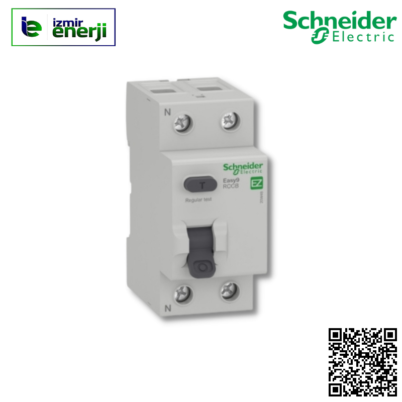 EZ9R05240 2x40A 30mA Easy9 - Kaçak Akım Röleleri