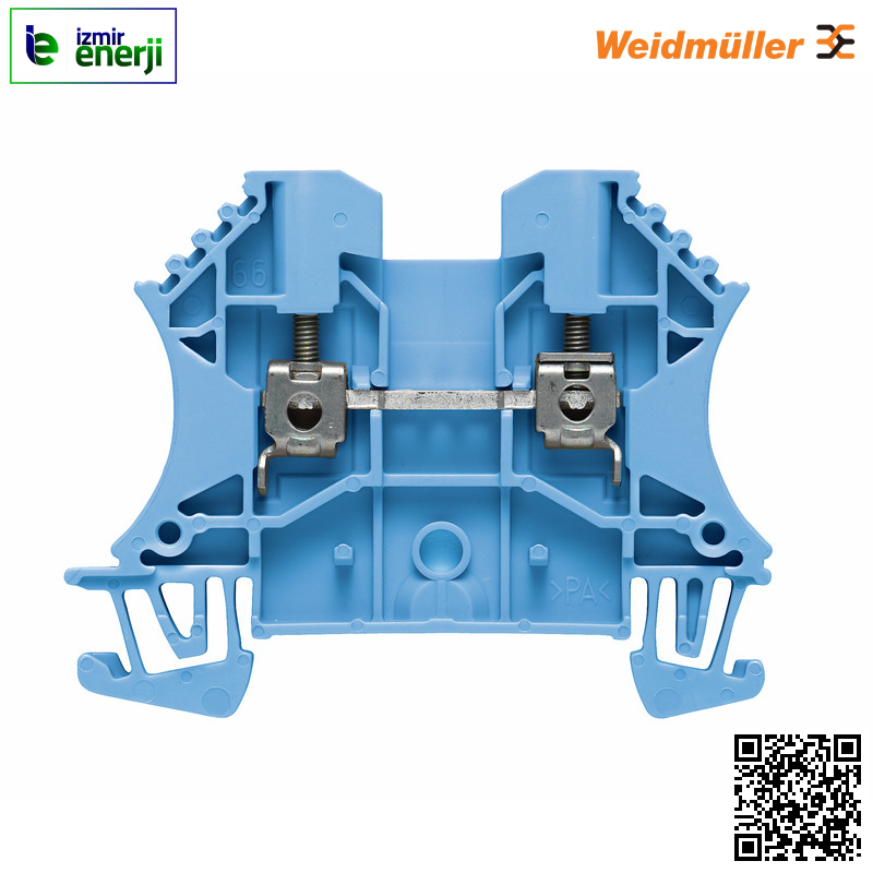 WDU 6 BL 0,05-10mm² Mavi Vidalı Ray Klemens ( 1 Kutu / 100 Adet )