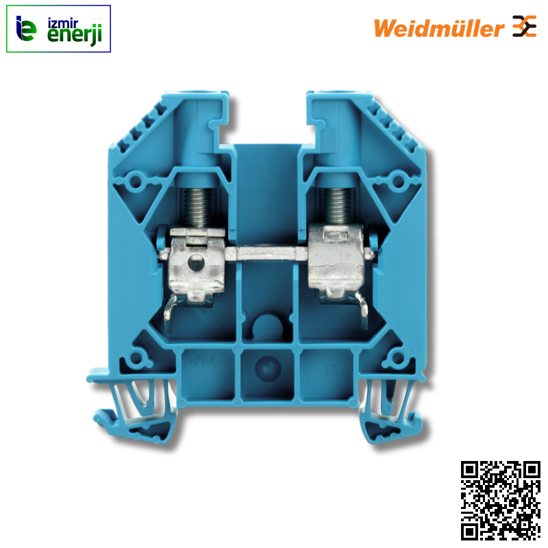 WDU 16 BL 1,5-25mm² Mavi Vidalı Ray Klemens ( 1 Kutu / 50 Adet )