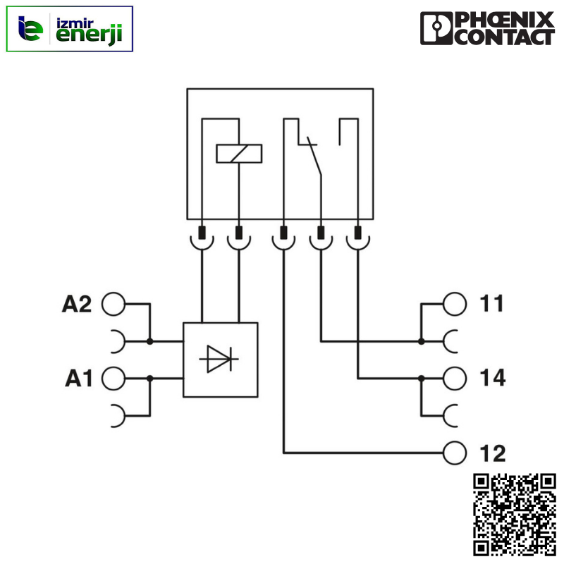PLC-RSC- 24DC/21 - Röle modülü