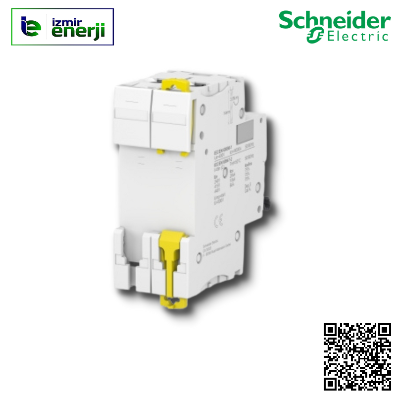 A9F74263 2x63A iC60N 6 kA, C Eğrisi Otomatik Sigorta
